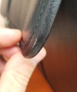 Samsonite Leather Flapover Briefcase One Size Black 22 7184NR73iqL