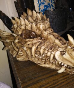 Snarling Magical Dragon Skull Treasure Trinket Box 40 7184Y7EwnHL