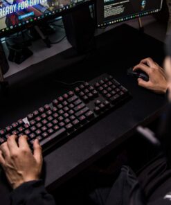 Alternative view of Logitech G413 Backlit Mechanical Gaming Keyboard with USB Passthrough – Carbon G413 Carbon Keyboard Only