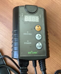 BN-LINK Durable Seedling Heat Mat Heating Pad 10" x 20.75" with Digital Thermostat Controller Combo Set Waterproof for Indoor Seed Starting and Plant Germination 10" x 20.75" & Thermostat 30 7185evAbQVL 1