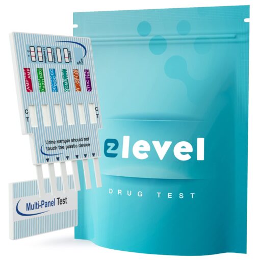 EZ Level 6 Panel Urine Multi Drug Test Kit (3 Count)