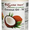 Coconut Oil - 1 Quart - 32 oz - Food Grade - safety sealed HDPE container with resealable cap 16 7186ncwNKSL