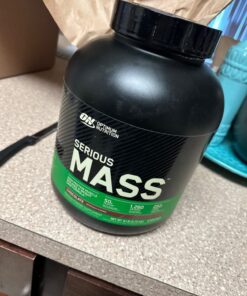 Optimum Nutrition Serious Mass, Weight Gainer Protein Powder, Chocolate, 6 Pound (Packaging May Vary) 6 Pound (Pack of 1) 46 7187bPph0WL