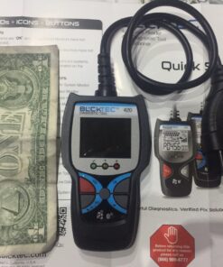 BLCKTEC 420 Bluetooth OBD2 Scanner Diagnostic Tool - Vehicle Code Reader for Car - Clears Check Engine Light - Comes with Premium OBD App On IOS & Android - Works For All Cars 1996 & Newer 56 7187murHXCL