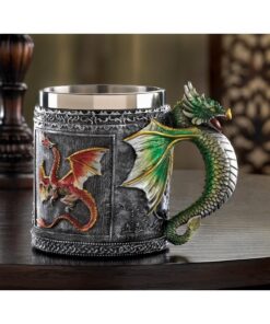 Alternative view of Smart Living Company Royal Dragon Mug Serpent Medieval Collectible Stein, 5.5" x 4" x 4.5"