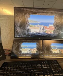 ViewSonic VA1655 15.6 Inch 1080p Portable IPS Monitor with a Built-in Stand, Mobile Ergonomics, USB C, Mini HDMI and Protective Case for Home and Office,Black 52 7189InDh6zL