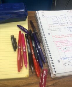 Pilot, FriXion Ball Erasable & Refillable Gel Ink Pens, Fine Point 0.7 mm, Pack of 8, Assorted Colors 8 Count (Pack of 1) 34 7189Y6BQQVL