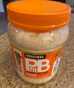 PBfit All-Natural Peanut Butter Powder, Powdered Peanut Spread From Real Roasted Pressed Peanuts, 8g of Protein, 30 Ounce (Pack of 1) 34 7189iz8wyGL