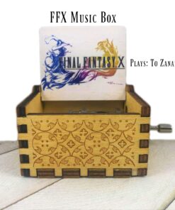 Alternative view of PhoenixAppeal Beautiful Hand Cranked Carved Wooden Music Box: Game of Thrones Unique Gift Present (Game of Thrones with Card, Wood) (Final Fantasy X: Return to Zanarkland) Final Fantasy X: Return to Zanarkland