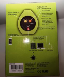 LE Rechargeable LED Camping Lantern, 1000LM, 5 Light Modes, Power Bank, IPX4 Waterproof, Lantern Flashlight for Hurricane Emergency, Hiking, Home and More, USB Cable Included 64 718Ag QThjL