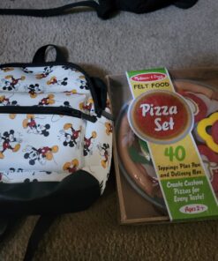 Melissa & Doug Felt Food Mix 'n Match Pizza Play Food Set (42 pcs) - Felt Pizza Play Set For Kids Kitchen, Pretend Play Pizza, Felt Pizza Toy For Toddlers And Kids Ages 2+ 30 718BBYnvfOL