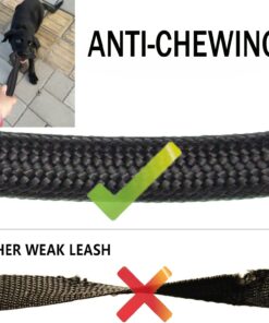 Heavy Duty 3 Dog Leash No Tangle Multiple Dog Leash Triple Dog Leash(30-200 Lbs) Double Dog Leash for 2 Dogs,360°Swivel 3 Way Dog Leash Interchangeable Two Dog Leash with Hand-Protected Handle L / For 20LBs - 150LBs Dogs Black 26 718BjlgRlLL