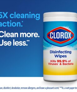 Clorox Disinfecting Wipes Value Pack, Cleaning Wipes, 75 Count Each, Pack of 3 (Package May Vary) 75 Count (Pack of 3) 36 718DgNsyEsL