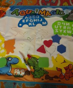 Kids Toys Water Doodle Mat: Dinosaur Painting Coloring Pad for Toddlers 1-3 - Aqua Magic Drawing Board for 2 3 4 Year Old Toddler Arts and Crafts Christmas Birthday Gifts for Girls Boys Age 2-4 3-5 42 718EWGc5MrL
