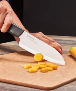 Kyocera Revolution 2-Piece Ceramic Set: Chef Knife for Your Cooking Needs, 5.5 INCH, 3 INCH, White 14 718G3gPrPXL