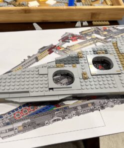 LEGO Star Wars Ultimate Millennium Falcon 75192 - Expert Building Set and Starship Model Kit, Movie Collectible, Featuring Classic Figures and Han Solo's Iconic Ship, Best Gift for Adults 68 718H9FGEaVL