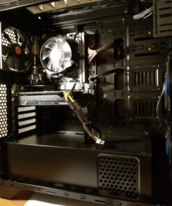 SkyTech Rampage - Gaming Computer PC Desktop – Ryzen 5 1600 6-Core 3.2 GHz, NVIDIA GeForce GTX 1060 3GB, 500G NVMe PCIe SSD, 8GB DDR4, AC WiFi, Windows 10 Home 64-bit (8GB Version) 1600 | GTX 1060 3G | 8GB 31 718HEgJHISL