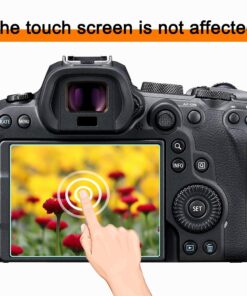 Alternative view of WH1916 D850 Screen Protector for Nikon D850 D810 D780 D750 D500 D7200 D7100 DSLR Camera (3 Pack), Tempered Glass 0.33mm thickness 9H Hardness