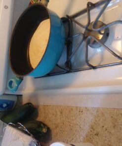 Capparis Kitchen Silicone Stove Counter Gap Cover, Easy Clean Heat Resistant Wide & Long Gap Filler, Seals Spills Between Counter, Stovetop, Oven, Washer & Dryer, Set of 2 (21 Inches, semi-Clear) 21 Inches 24 718HXGFKaEL 1