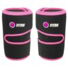 Fitru Premium Thigh Trimmers for Men & Women - Body Wrap Sauna Waist Trainer for Your Legs Pink L: 33" X 9" 5 718I dtIbFL