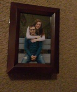 Cottage Garden 4 x 6 Photo Frame Woodgrain Music Box Plays You are My Sunshine 21 718IcGgujjL