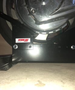 Extreme Max 5001.5010 Motorcycle Wheel Chock, Black Standard 63 718J4PITyGL