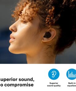 Sennheiser Consumer Audio CX True Wireless Earbuds - Bluetooth In-Ear Headphones for Music and Calls with Passive Noise Cancellation, Touch Controls, Bass Boost, IPX4 and 27-hour Battery Life, White Small True wireless earphone 10 718K5vDF1S