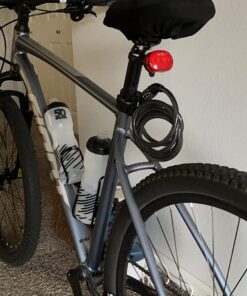 Etronic Bike Lock M6, Cable Lock 6 Feet Long Coiled Security Resettable Combo Combination Lock Bicycle Lock with Mounting Bracket Black 45 718KgRdALXL