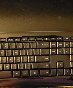 Microsoft Wireless Desktop 850 with AES ) - Black. Wireless Keyboard and Mouse Combo. Snap-In USB Transciever. Right/Left Hand Use Mouse 14 718KkumiDwL