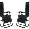 Caravan Sports 80009000052, Black Infinity Zero Gravity Chair-2 Pack, 2-Pack