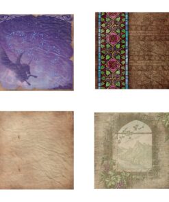 Die Cuts With A View-Once Upon A Time 12x12 Paper Stack With Glitter, Card Stock For Scrapbooking Card Stock Colored Paper Card Stock Craft Paper Card Stock For Card Making Decorative Card Stock 25 718LhwXsUnL