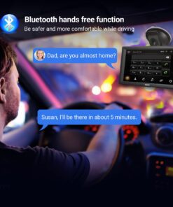 XGODY 9 inch Truck GPS Navigation for Car Big Screen for Truck Drivers Navigation Bluetooth AV-in 3D & 2D Maps with Alarm Lifetime Map Updates 13 718M0zNmlVL