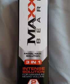 Maxx Beard -#1 Beard Growth Solution, Natural Solution for Maximum Beard Volume-2 Month Supply 18 718M9gRlouL