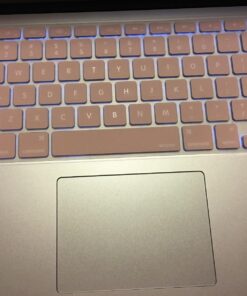 MOSISO Compatible with MacBook Air 13 inch Case (Models: A1369 & A1466, Older Version 2010-2017 Release), Protective Plastic Hard Shell Case & Keyboard Cover & Screen Protector, Rose Quartz 51 718MvsdiW9L