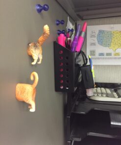 Kikkerland Magnetic Funny Cat Butt Refrigerator Decorative Magnets, Set of 6, Novelty Gift, Cat Lovers 48 718N Y6iYiL