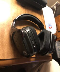 Logitech G933 Artemis Spectrum – Wireless RGB 7.1 Dolby and DTS Headphone Surround Sound Gaming Headset – PC, PS4, Xbox One, Switch, and Mobile Compatible – Advanced Audio Drivers – Black 38 718N5lAmQHL