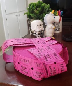 Double Purple Raffle Ticket Roll - 2000 Per Roll 10 718P0xF8T5L