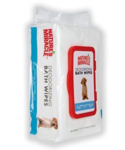 Nature's Miracle Deodorizing Bath Wipes for Dogs 27 718PgfuCxbL