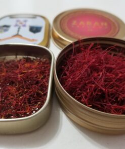 Zaran Saffron, Superior Saffron Threads (Super Negin) Premium grade Saffron Spice for Paella, Risotto, Tea's, and all Culinary Uses (2 Grams) 2.0 Grams 71 718PxrZUyvL