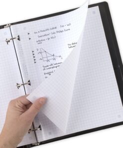 Five Star Loose Leaf Paper, Notebook Paper, Graph Paper, Reinforced Filler Paper, Fights Ink Bleed, 8.5 x 11, 100 Sheets (17012),White 1 Pack 27 718QDaScNDL