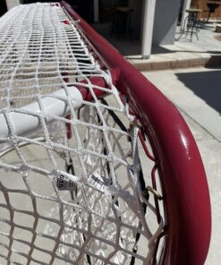 Alternative view of EZGoal 67109 Monster Steel Tube Heavy-Duty Official Regulation Folding Metal Hockey Goal Net, 6 x 4 - Feet, Red