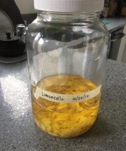 2 Pack ~ Wide Mouth 1 Gallon Clear Glass Jar - White Lid with Liner Seal for Fermenting Kombucha/Kefir, and Storing Food - USDA Approved, Dishwasher Safe 22 718R CgsDlL