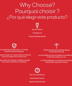 Honeywell Safes & Door Locks 5002 Small Steel Security Safe with Key Lock, 0.19 Cu Ft 22 718R0zVWlYL