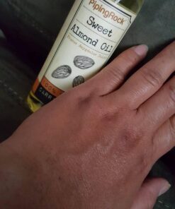 Sweet Almond Oil 4 fl oz | Carrier Oil | Moisturizing Massage Oil for Face, Hair, Skin, and Nails | by Piping Rock 15 718T NgppyL