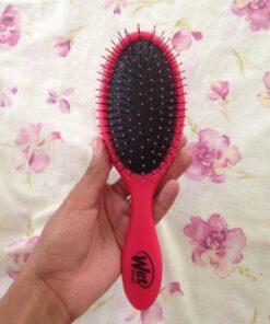 Wet Brush Detangling Brush, Original Detangler Brush (Pink) - Wet & Dry Tangle-Free Hair Brush for Women & Men - No Tangle Soft & Flexible Bristles for Straight, Curly, & Thick Hair Pink 1 Count (Pack of 1) 34 718TjVdSOZL 3