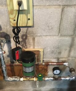 KOLERFLO 120W Water Pressure Booster Pump 115VAC,396 GPH,21.7 PSI Household Automatic Home Booster Pump with Water Flow Switch for Home Kitchen Bathroom Irrigation(H15GR-15) 53 718Tth42XgL