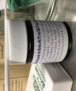 Living Libations - Organic Frankincense Fresh Sensitive Toothpaste | Natural, Wildcrafted Clean Beauty (0.5 oz | 15 mL) 0.51 Fl Oz (Pack of 1) 5 718UX2uf6yL