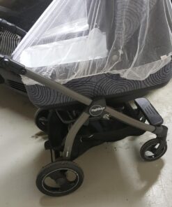 Stroller Mosquito Net for Baby - Durable, Simple Setup System - Extra Fine Holes to Protect Against Mosquitos and Wasps - no Harmful Chemicals - Perfect Fit for Stroller Net, for Car Seats & Carriers 24 718UhTeTAyL 1