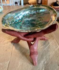 Smudge Kit Spiritual Set, Large Abalone Shell, Complete Sage Smudge Stick Kit, Palo Santo, White Sage Incense for Cleansing, Smudge Feather,Chakra Kit Bracelet, Charitable Positive Vibes Smudging Kit 35 718VlCfP6XL