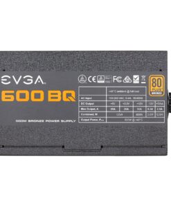 EVGA 110-BQ-0600-K1 600 BQ, 80+ Bronze 600W, Semi Modular, FDB Fan, 3 Year Warranty, Power Supply 32 718VmogkrgL